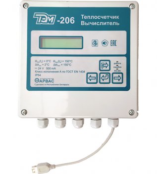 Теплосчетчик ТЭМ-206
